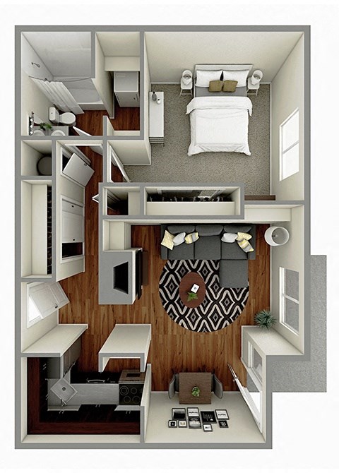 The Birch Floor Plan at Governor's Park, Fort Collins, 80525